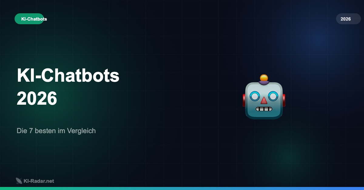 KI-Chatbots 2026 2026 – KI-Radar.net